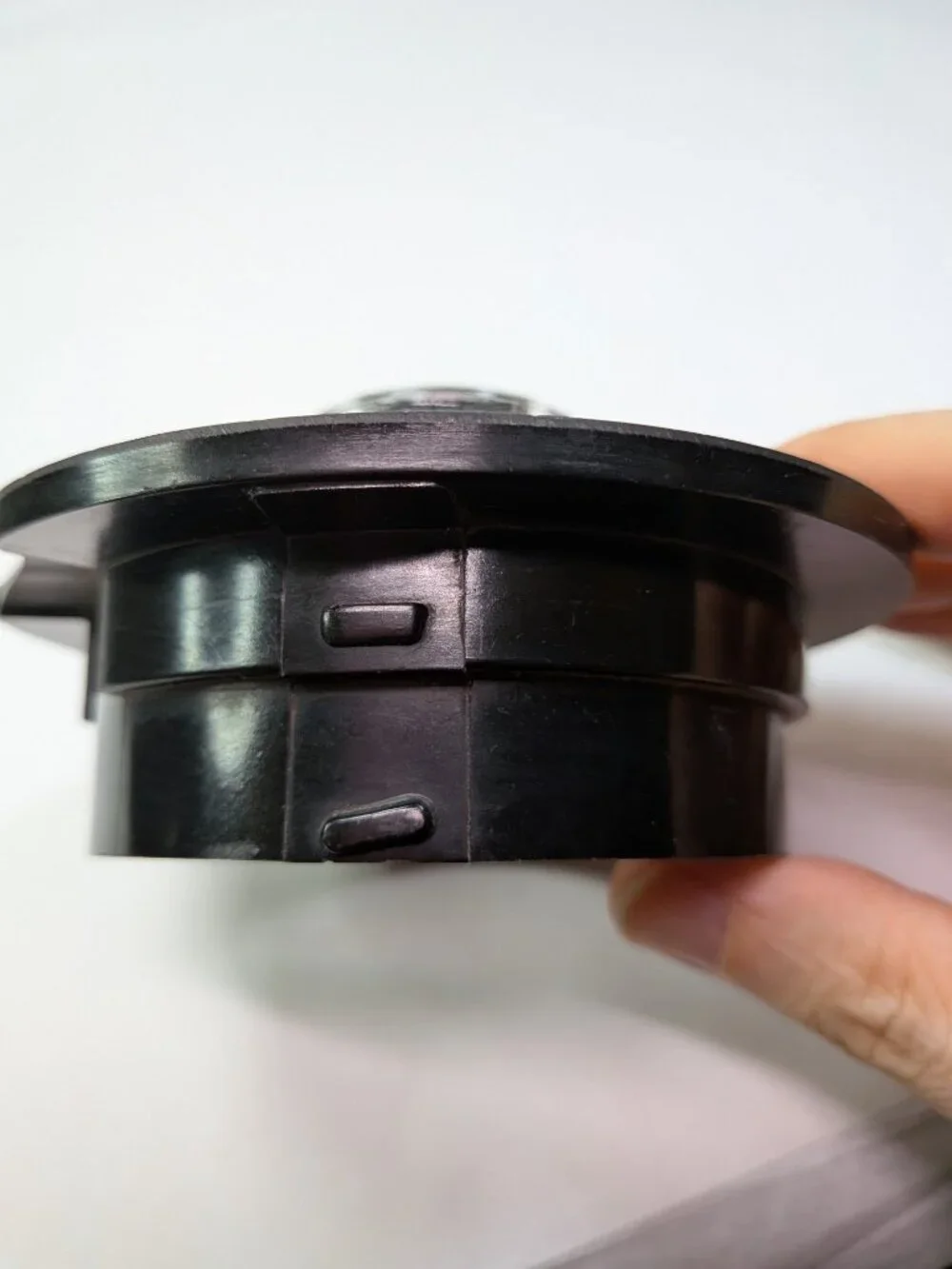 Vintage GE Electric Percolator Replacement Lid Black Pebbled 4.5